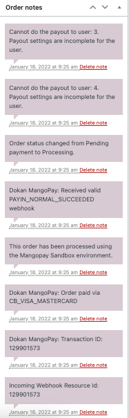 WooCommerce 訂單說明