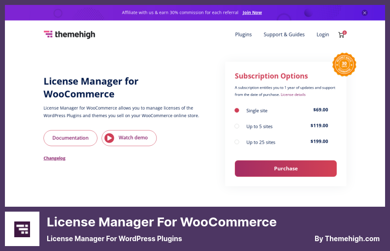 مدير الترخيص لـ WooCommerce Plugin - مدير الترخيص لملحقات WordPress