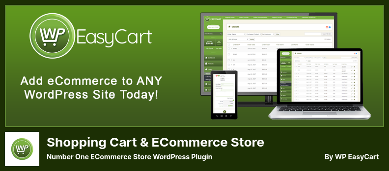 Plugin per il carrello e il negozio eCommerce - Plugin WordPress numero uno per il negozio di eCommerce