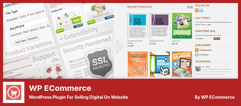 Plugin eCommerce WP - Plugin WordPress per la vendita di contenuti digitali sul sito web