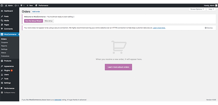 Come avviare la procedura guidata di configurazione di WooCommerce