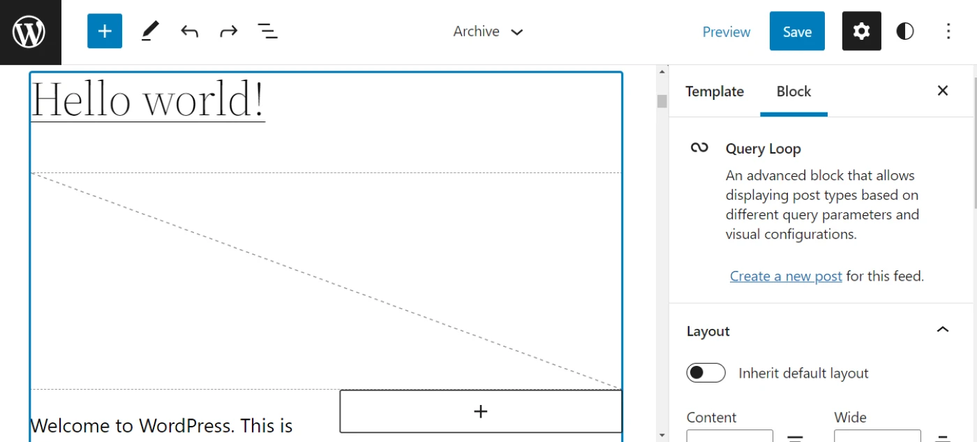 Il blocco del ciclo di query