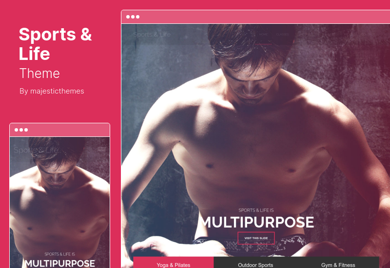 Sport & Leben Theme - Fitnessstudio und Fitness WordPress Theme