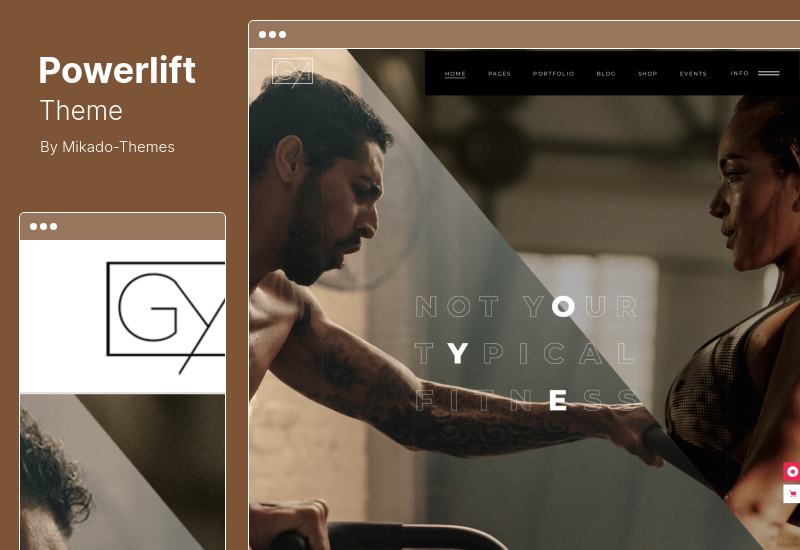 Powerlift-Theme - Fitness- und Fitnessstudio-WordPress-Theme