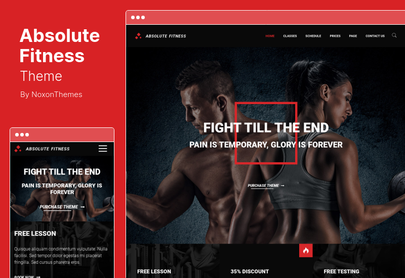 Absolutes Fitness-Theme - Mehrzweck-WordPress-Theme für Fitness