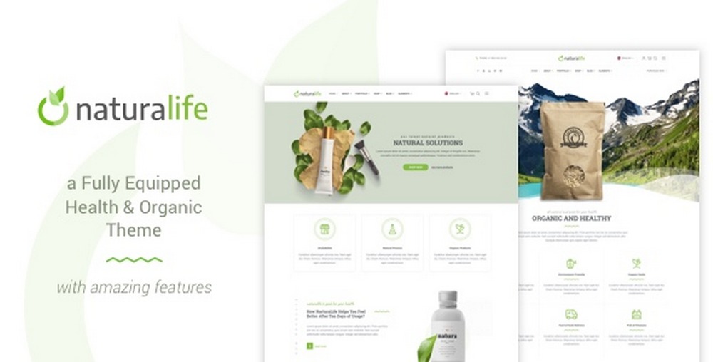 Tema WordPress NaturaLife