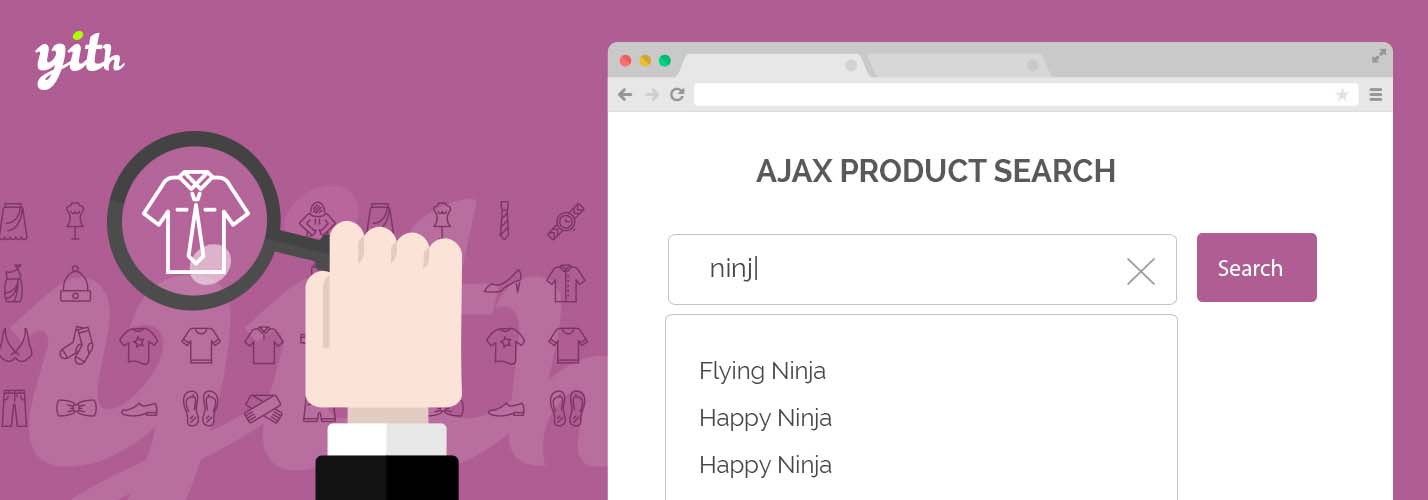 Pencarian AJAX WooCommerce YITH