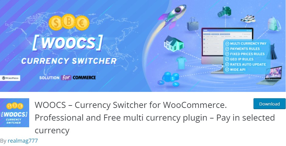 WOOCS – Pengalih Mata Uang untuk WooCommerce