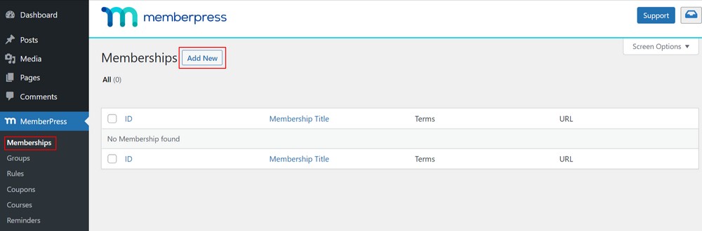 إنشاء مستويات العضوية باستخدام MemberPress