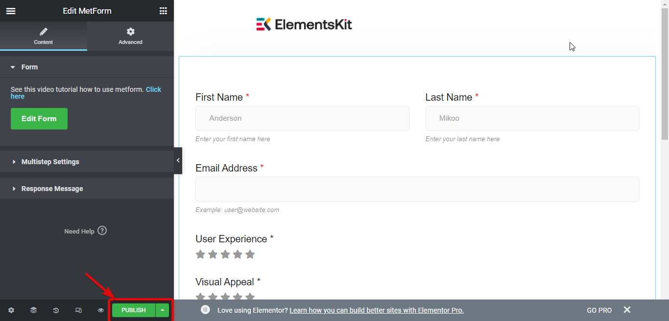 WordPress 설문 조사 양식 게시