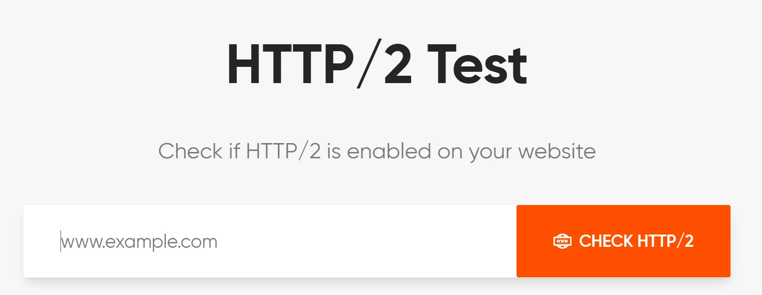 Geekflare의 HTTP/2 테스트