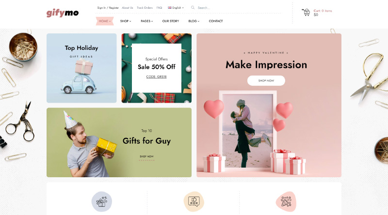 Gifymo WordPress Theme