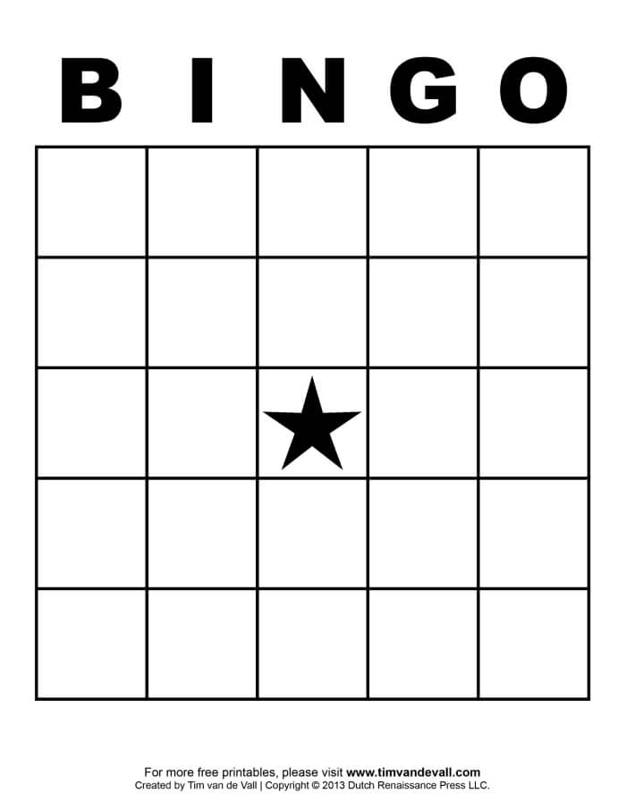 TABLICA BINGO