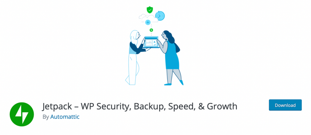 Banner for "Jetpack - WP Security, Backup, Speed, & Growth" 