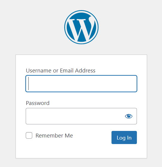 แดชบอร์ดผู้ดูแลระบบ wordpress