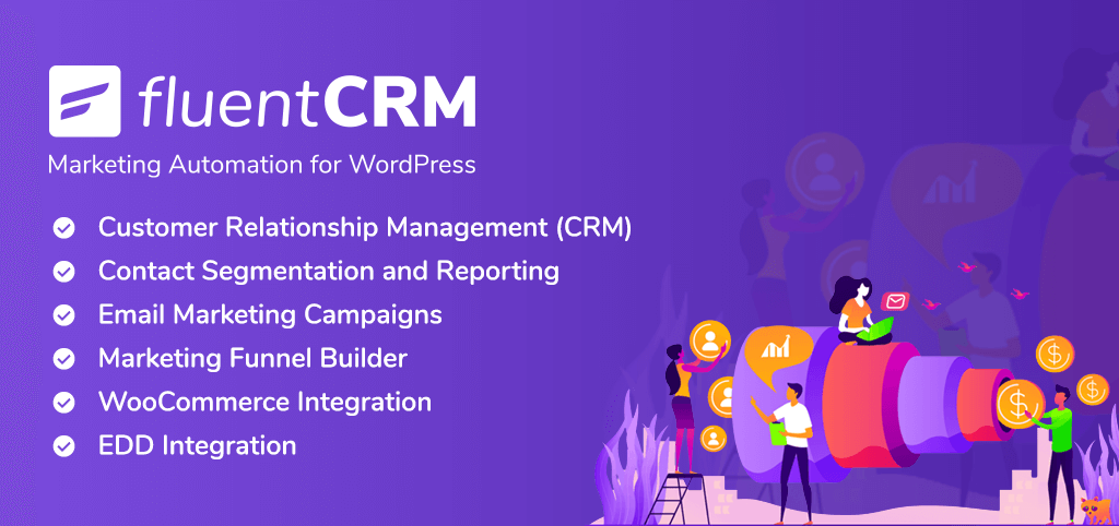 fluentcrm, WordPress CRM, WordPress E-Mail-Marketing-Plugin