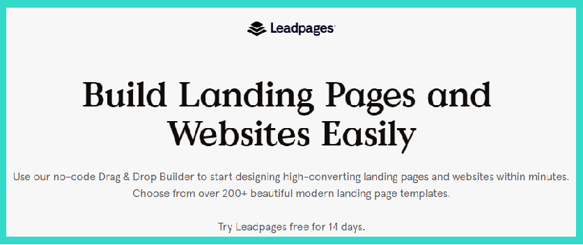 Leadpages Plugin - Landing Pages und Websites einfach erstellen