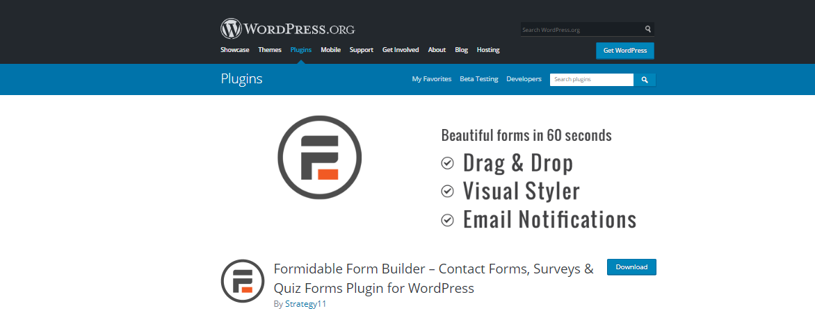 รูปแบบที่น่าเกรงขาม - ซอฟต์แวร์ไดเรกทอรีบริการ WordPress