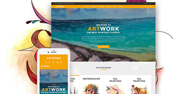 ArtWork-Responsive-WordPress-Motyw