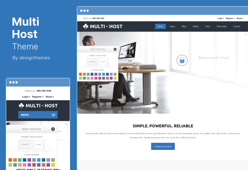 Multi-Host-Design – WHMCS-Hosting-WordPress-Design