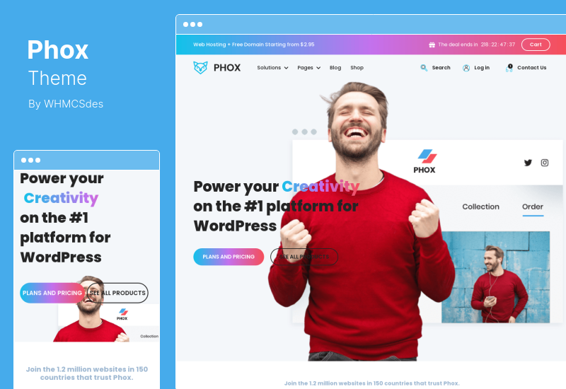 Phox Theme - Hosting & WHMCS WordPress Theme