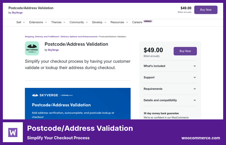 Postleitzahlen-/Adressvalidierungs-Plugin – Vereinfachen Sie Ihren Checkout-Prozess