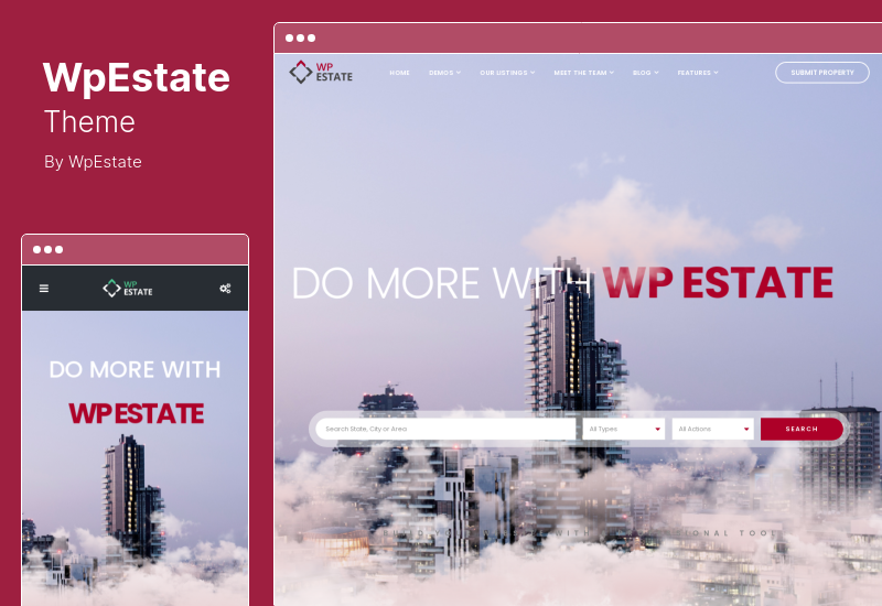 Tema WpEstate - Tema WordPress pentru imobiliare