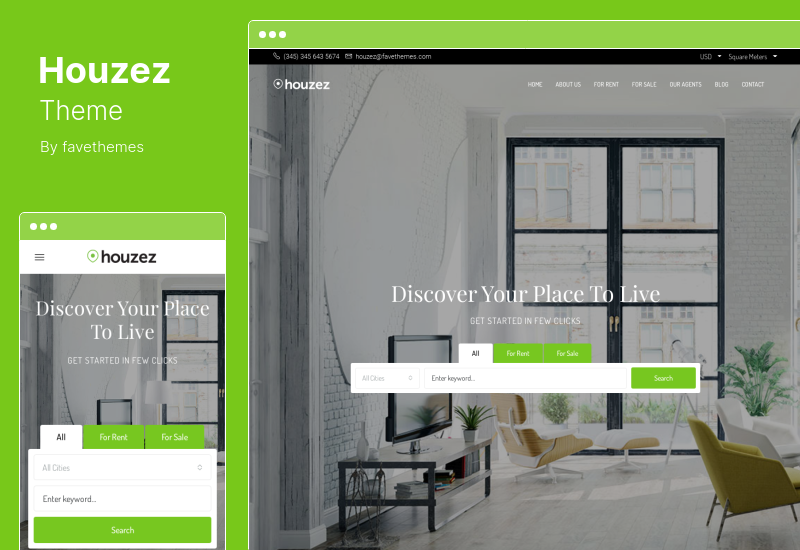 Houzez-Thema - Immobilien-WordPress-Thema