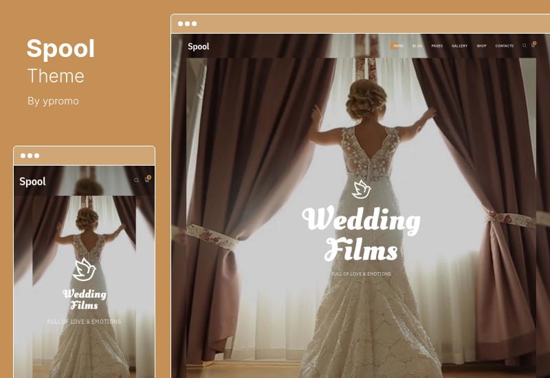 Spool Theme - Tema de WordPress para estudios de cine y cineastas