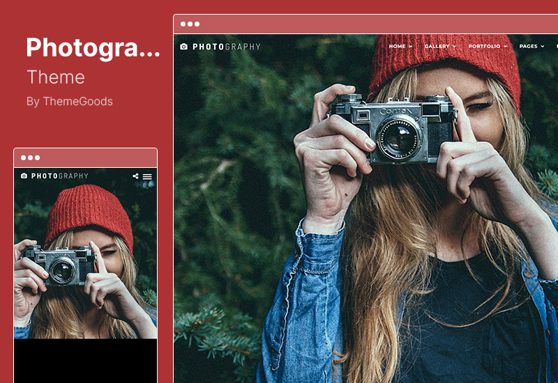 Fotografie-Thema - Fotografie-WordPress-Theme