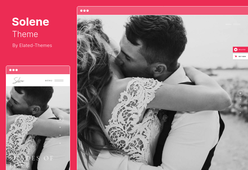 Tema Solene - Tema WordPress per la fotografia di matrimonio