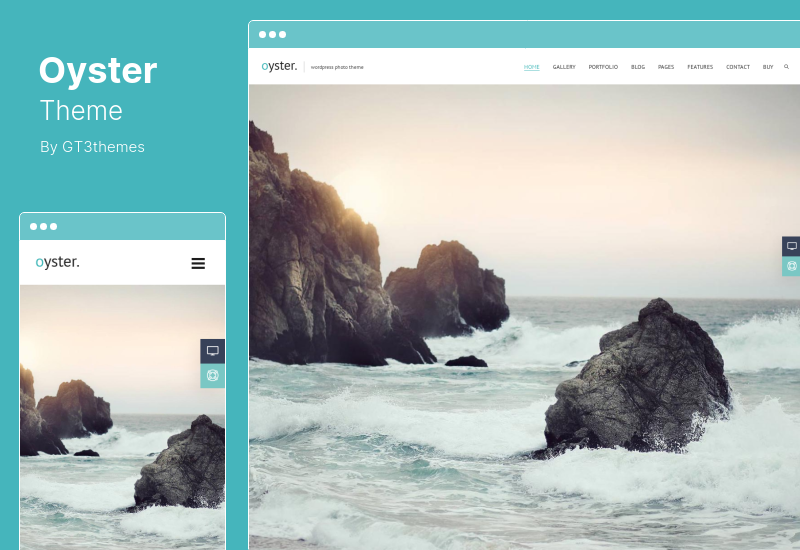 Oyster Theme — Тема WordPress для фотографии