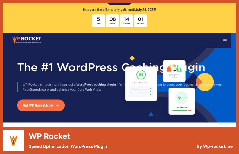 Plugin WP Rocket - Plugin WordPress Pengoptimalan Kecepatan