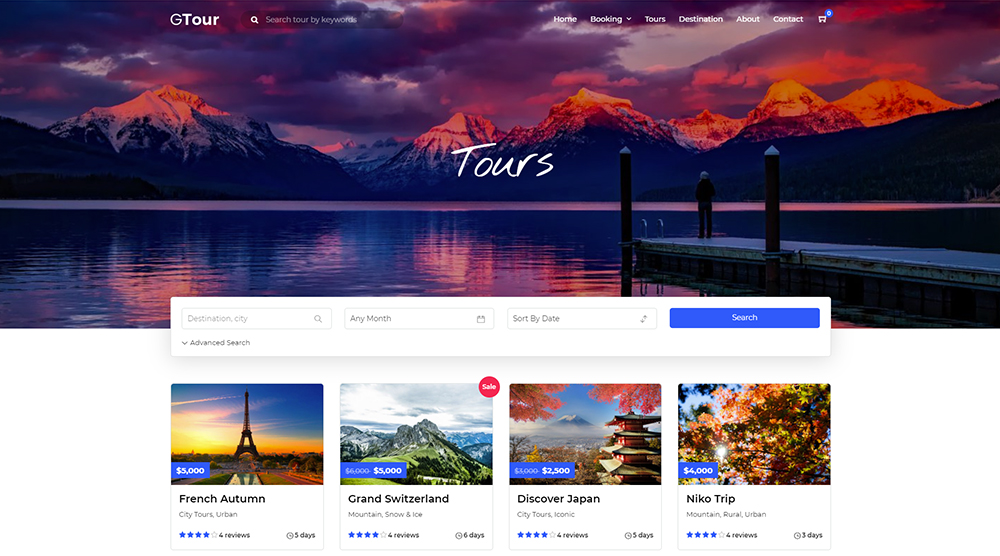 Grand Tour WordPress Theme