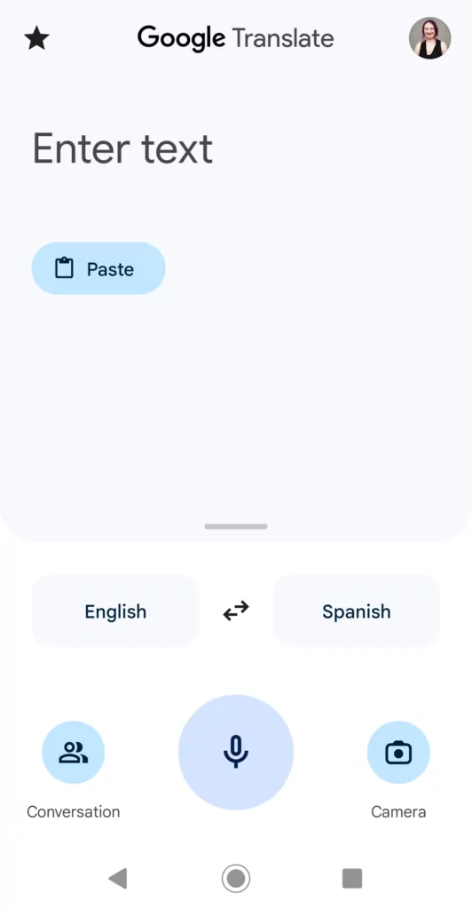 Yandex Translate vs Google Translate : application mobile Google Translate