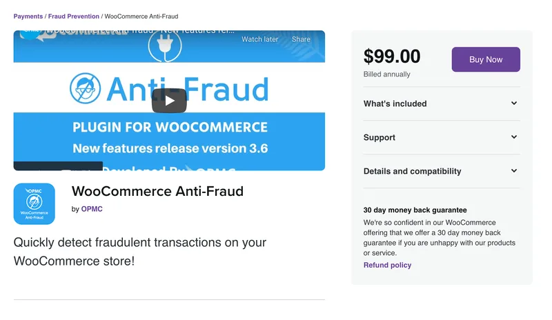 Plugin anti-fraude WooCommerce