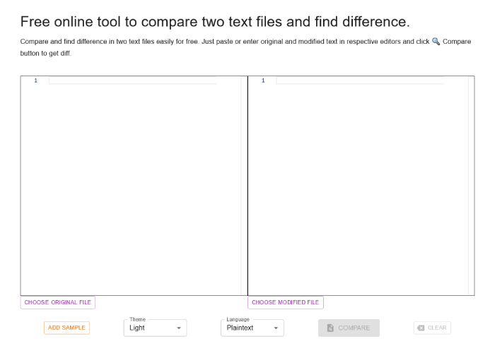 Comparaison de texte Outil de comparaison de texte