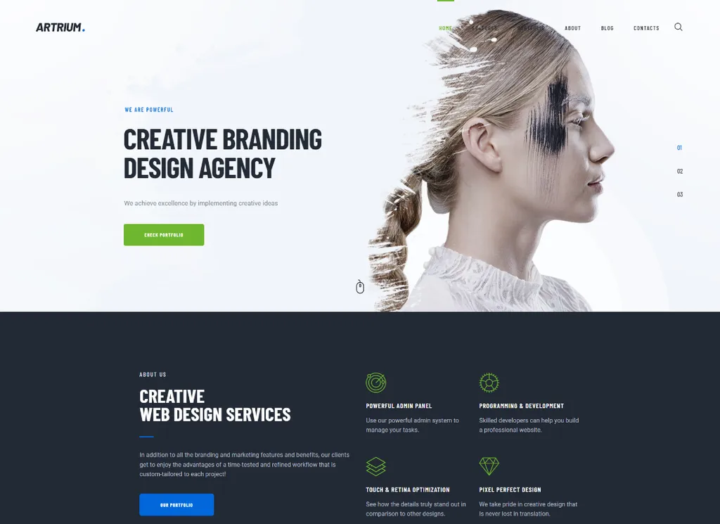 Arteri | Tema WordPress Agensi Kreatif & Web Studio