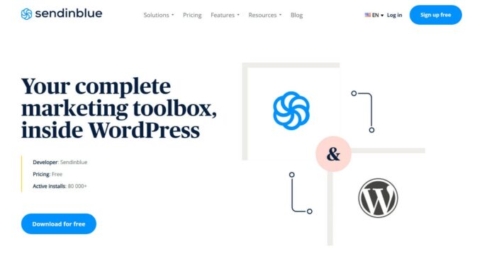 Plugin WordPress Sendinblue