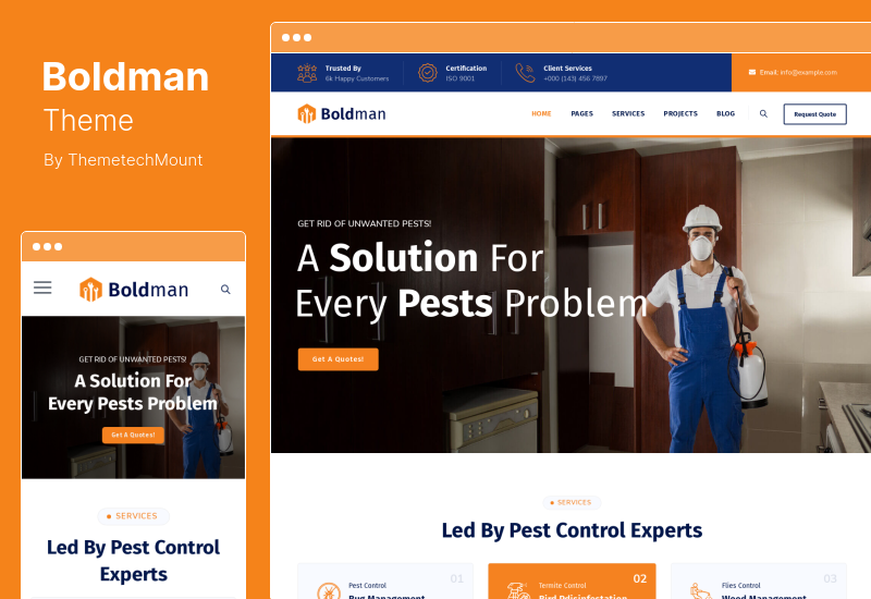 Boldman Theme - Motyw WordPress Handyman Renovation Services