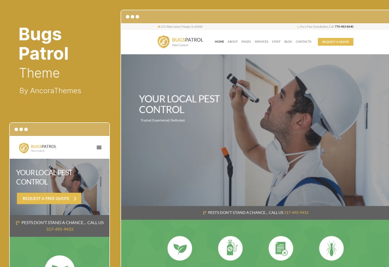 BugsPatrol テーマ - 害虫駆除サービス WordPress テーマ