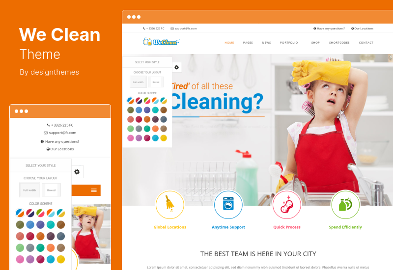 Motyw My Clean — motyw WordPress do czyszczenia