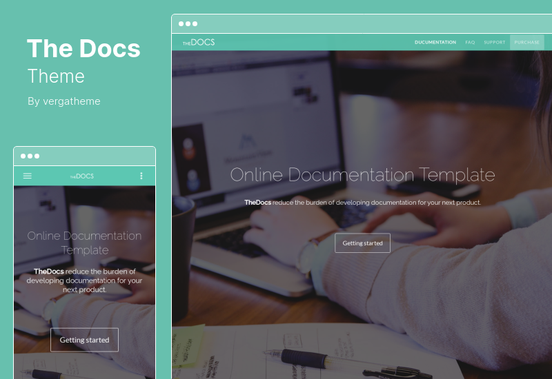 Motyw TheDocs - Dokumentacja online Motyw WordPress