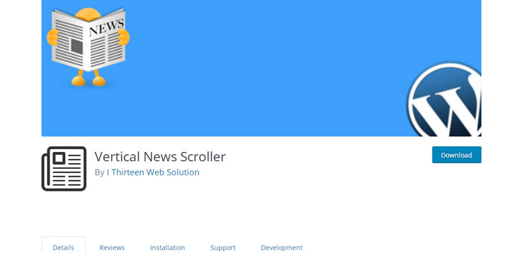 Vertical-News-Scroller