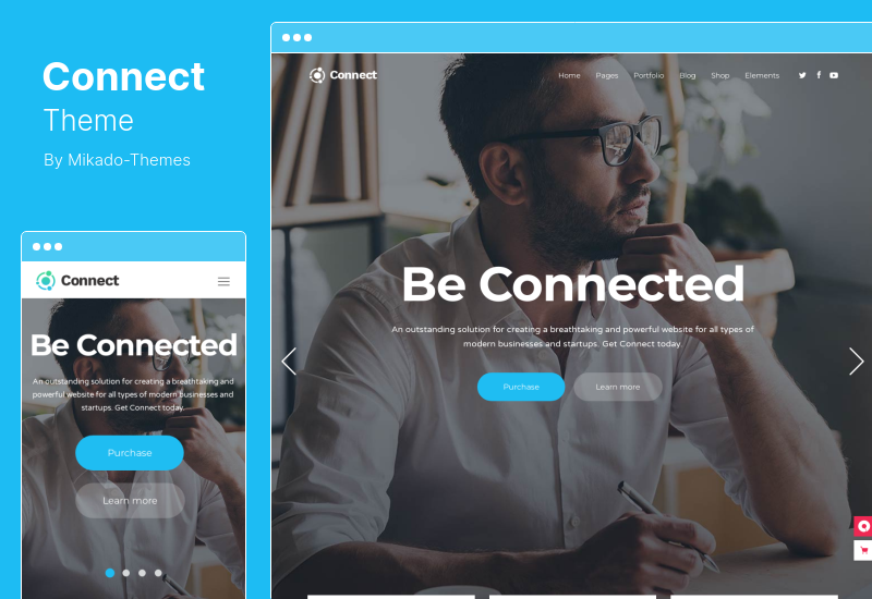 Connect Theme - Tema de WordPress para empresa de software