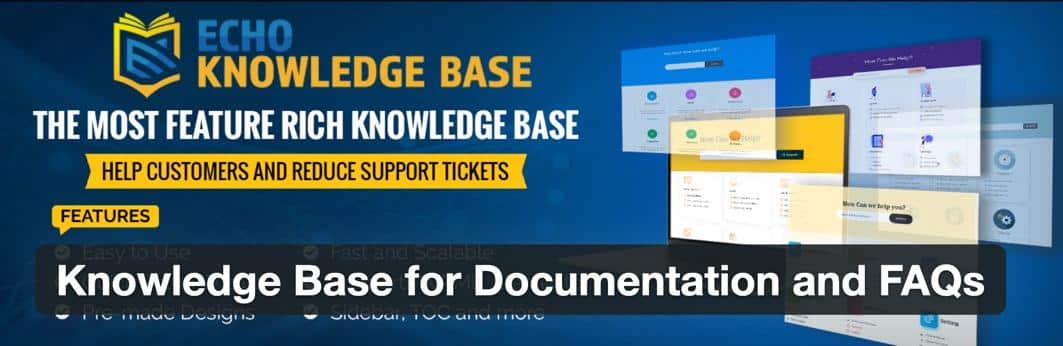 Das Knowledge Base WordPress Wiki-Plugin von Echo Plugins