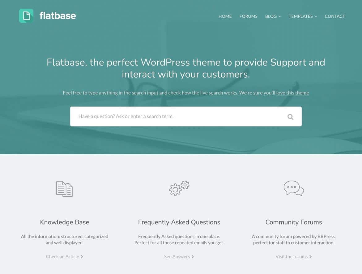 Das Flatbase-Wiki-Theme