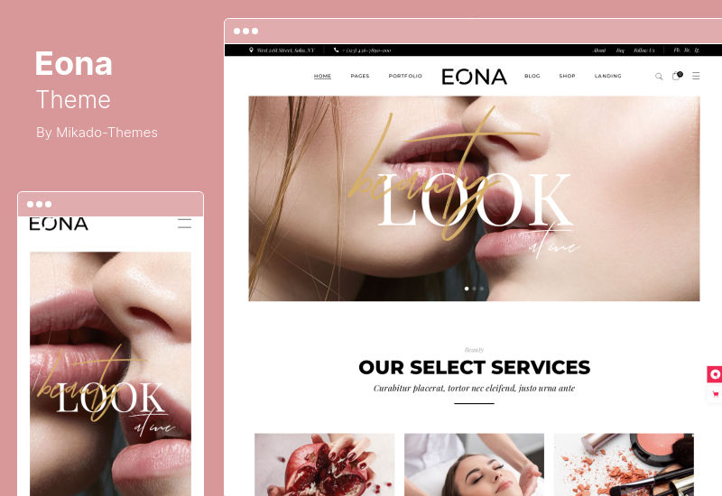 Eona Teması - Moda WordPress Teması