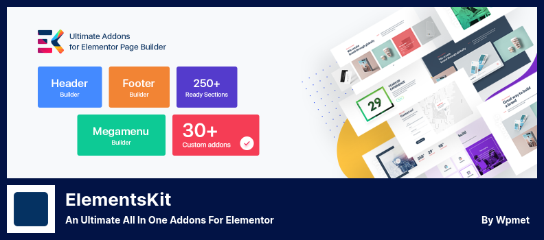 ElementsKit Plugin - Un supliment definitiv pentru Elementor