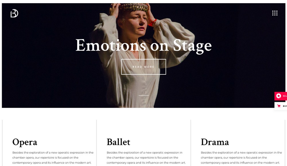 Tema WordPress Bard